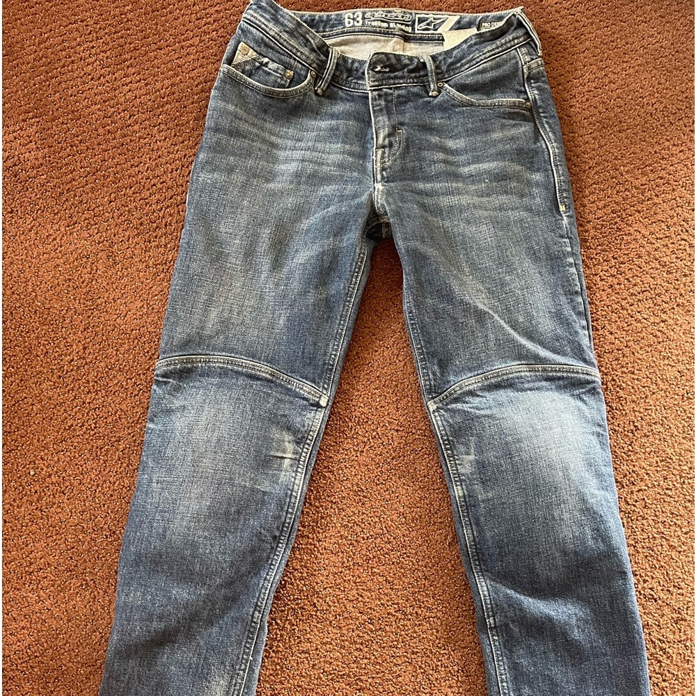 Women’s moto jeans